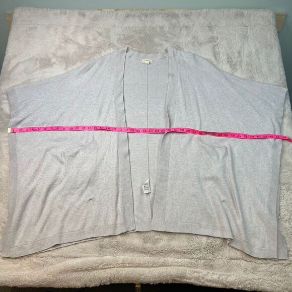 ARITZIA GOLDEN BY TNA Grey Knit Cardigan Kimono XXS/XS Sweater Wool Alpaca Blend - Picture 10 of 12